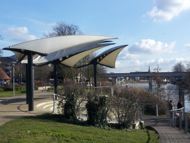 Staines riverside